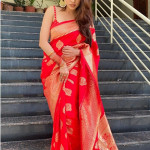 Soft Silk Saree With Blouse Piece For Women
