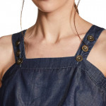 Blue playsuit for women
