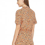 Women's Half Sleeve Brown Playsuits