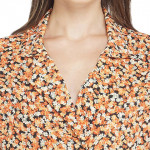 Women's Half Sleeve Brown Playsuits
