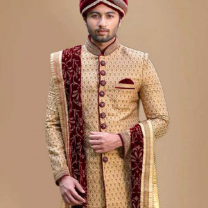 Men Groom Sherwani Suit