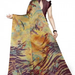Printed, Floral Print Daily Wear Chiffon Saree