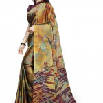 Printed, Floral Print Daily Wear Chiffon Saree