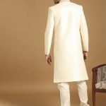 Men Cream Sherwani