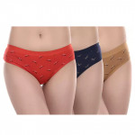 Pack Of 3 Pure Cotton Printed For Women
